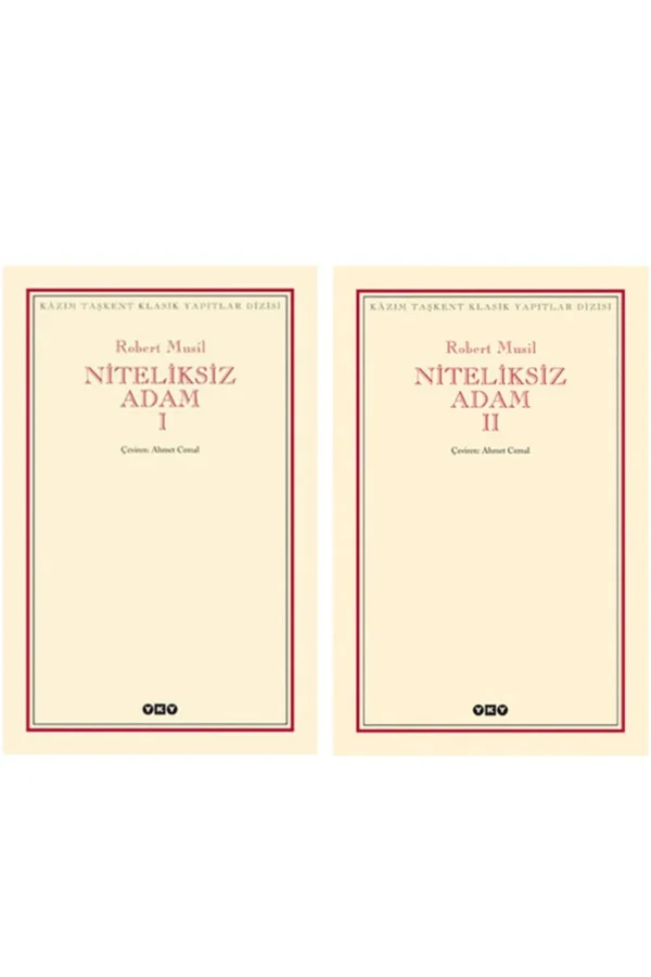 Niteliksiz Adam 1 Ve 2 Cilt Takım