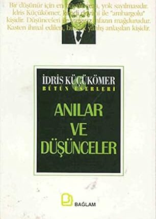 Anılar Ve Düşünceler