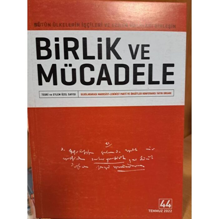 Birlik Ve Mücadele Sayı 42 - Görsel 1