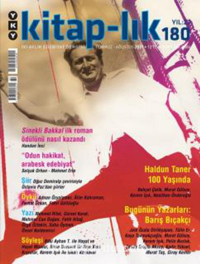 Kitap-Lık Dergisi Sayı 180 - Görsel 1