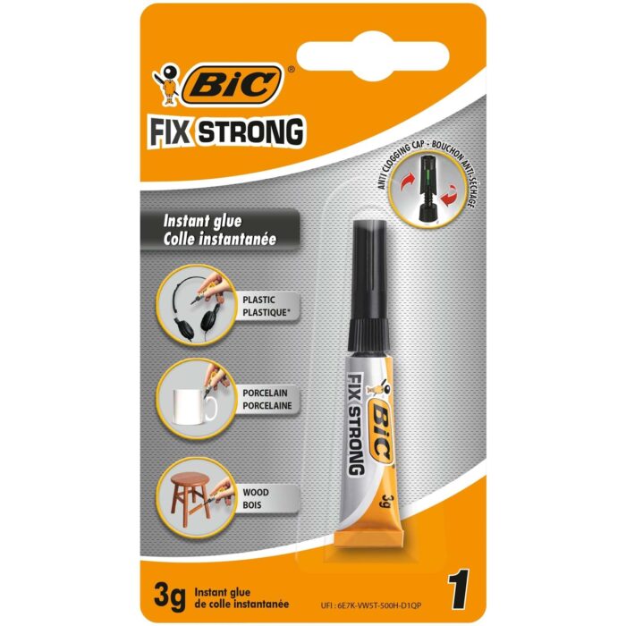Bic Fix Strong Süper Güçlü Yapıştırıcısı 3 gr - Görsel 1