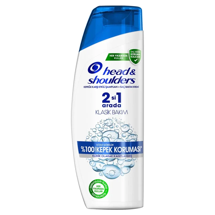 Head & Shoulders Şampuan Klasik Bakım 100% Kepek Koruması 250 ml - Görsel 1