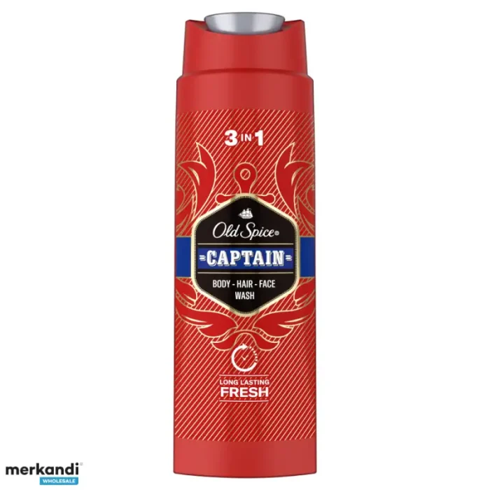 Old Spice Captain Erkekler İçin 3ü1 arada 250ml - Görsel 1