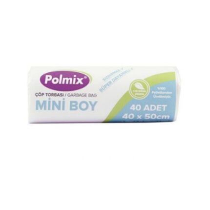 Polmix Çöp Torbası Mini Boy 40x50 cm 40 Adet