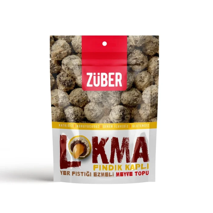Züber Lokma Fındıklı 96 gr - Görsel 1