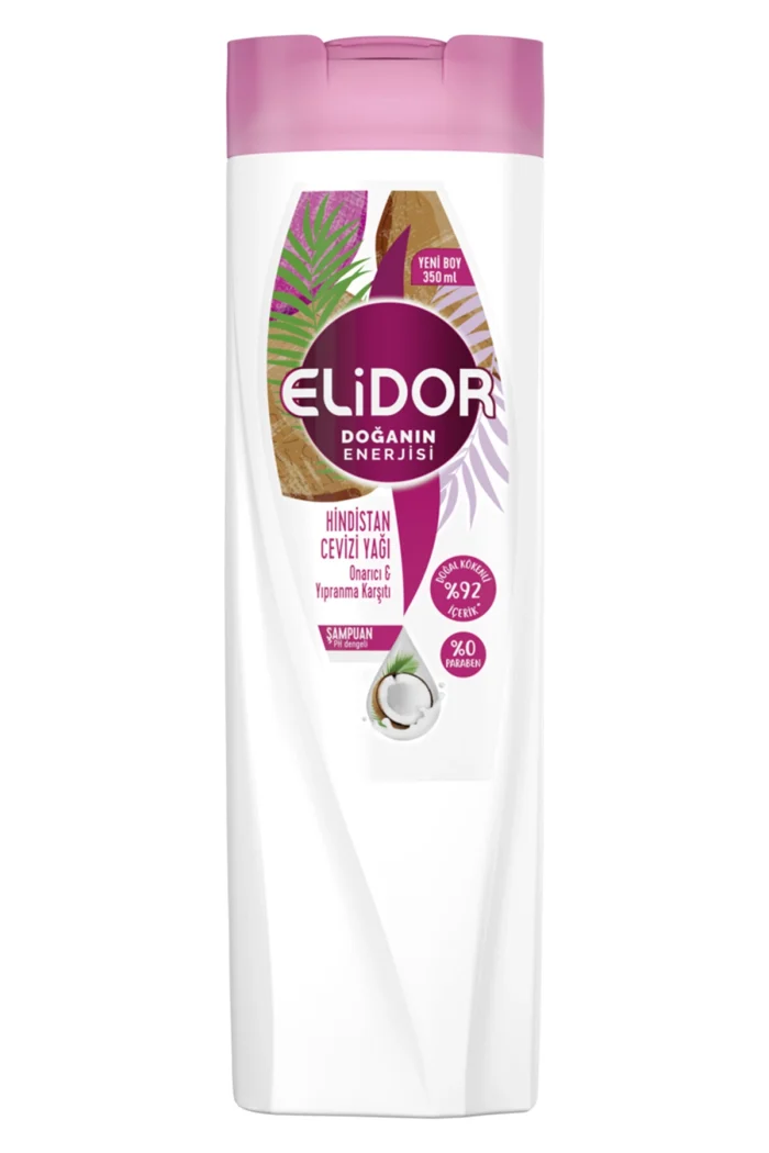 Elidor Hindistan Cevizi Yağı Şampuan 350 ml - Görsel 1