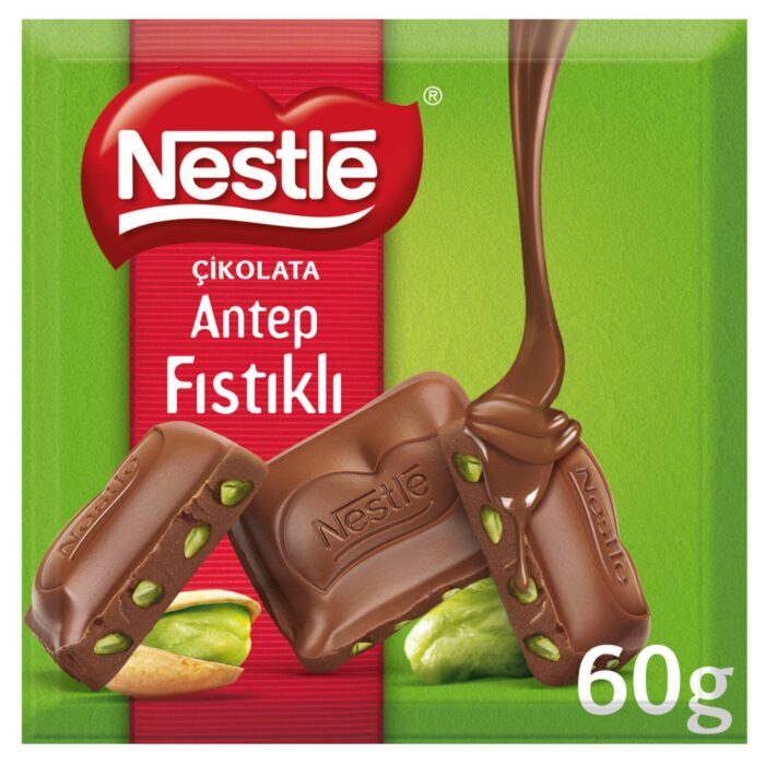 Nestle Antep Fıstıklı Çikolata 60 gr - Görsel 1