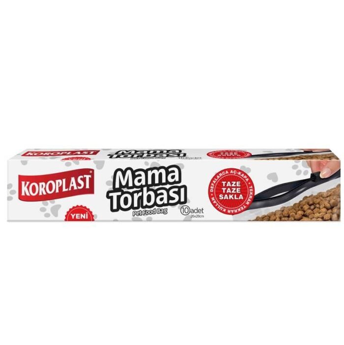 Mama Saklama Torbası Koroplast 26x28cm 10 Adet - Görsel 1