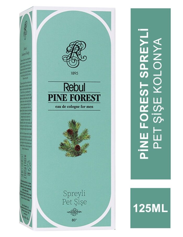 Rebul Pine Forest Spreyli Kolonya 125 ml - Görsel 1