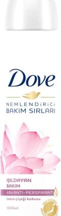 Dove Kadın Sprey Deodorant Lotus Çiçeği Kokusu Işıldayan Bakım 150 ml