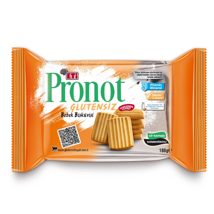 Eti Pronot Glutensiz Bebek Bisküvisi 180 Gr - Görsel 1