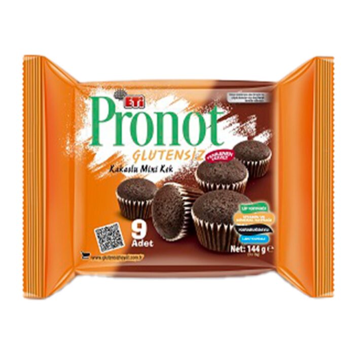 Eti Pronot Glutensiz Kakolu Mini Kek 144 Gr - Görsel 1