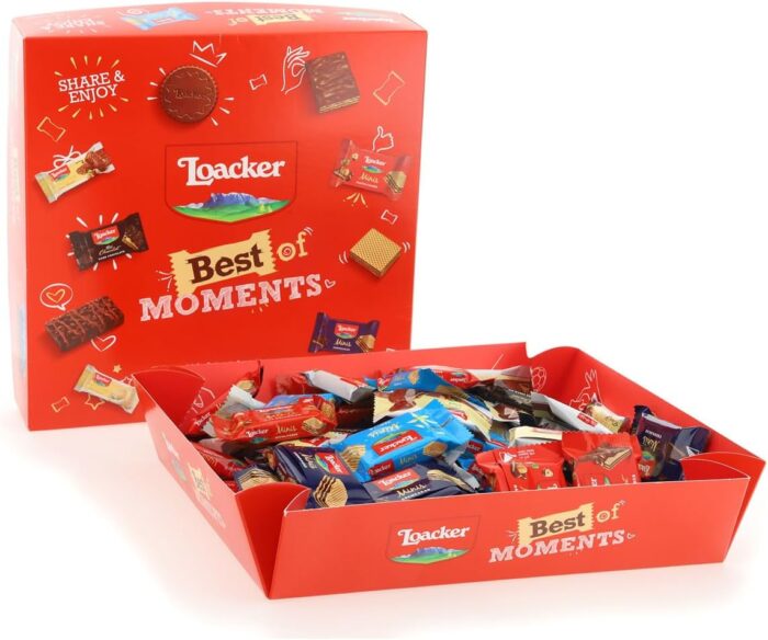 Loacker Gofret Best of Moments Karışık Mini 400 gr - Görsel 1