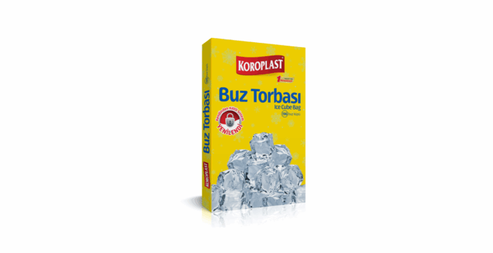 Koroplast Buz Torbası 196 Adet Buz Küpü - Görsel 1