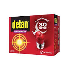 Detan 30 Gece Elektrolikit Cihaz+Şişe Sivrisinek