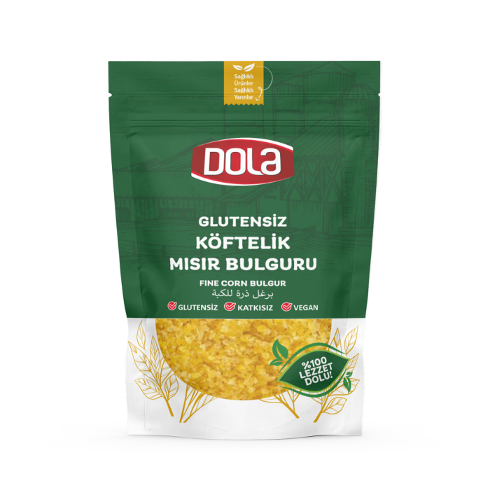 Dola Glutensiz Köftelik Mısır Bulguru 400 gr - Görsel 1