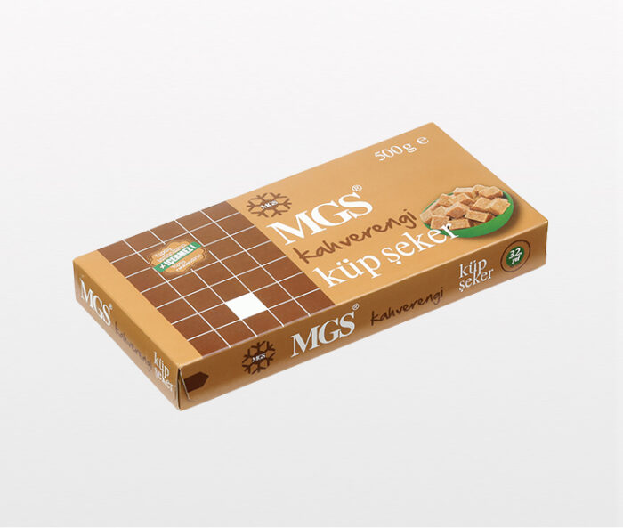 Mgs Esmer Küp Şeker 500 gr - Görsel 1