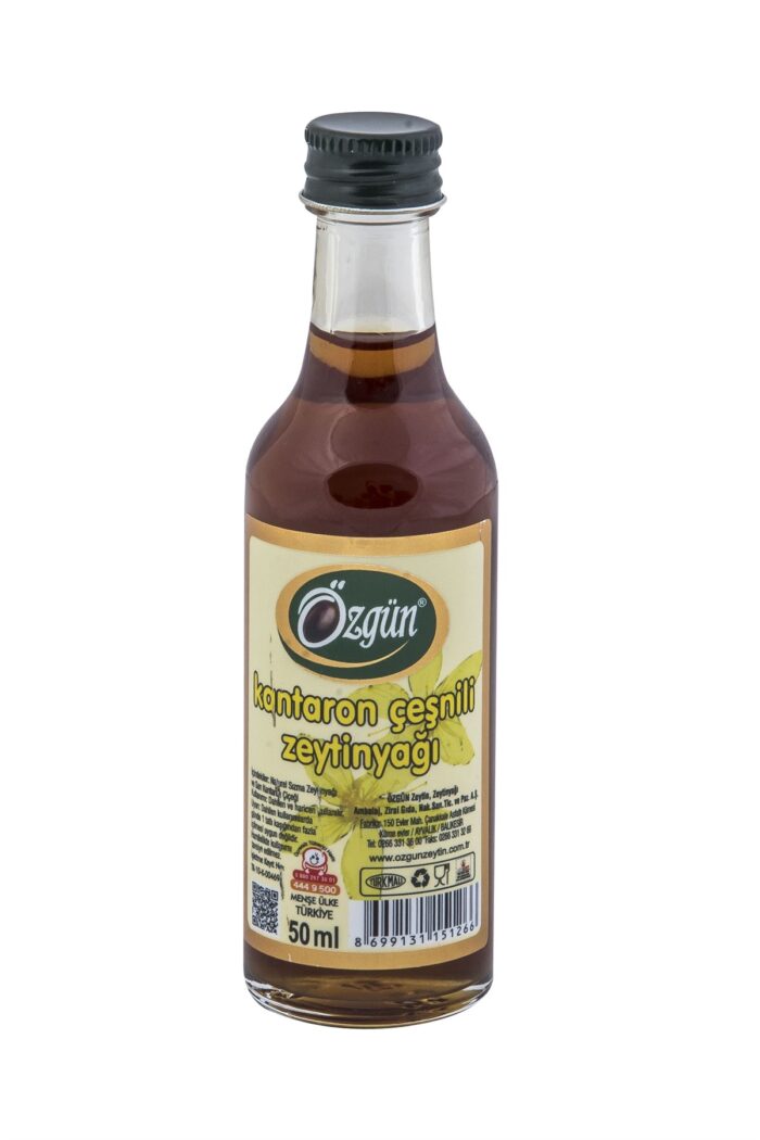 Kantaron Çeşnili Zeytinyağı 50 ml - Görsel 1