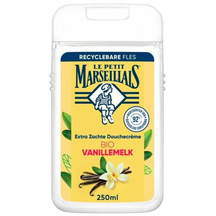 Le Petit Marseillais Duş Jeli Vanilya Sütü 250 ml - Görsel 1