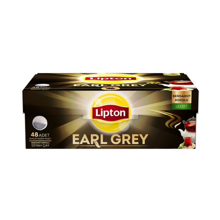 Lipton Earl Grey Demlik Poşet Çay 48 Adet - Görsel 1