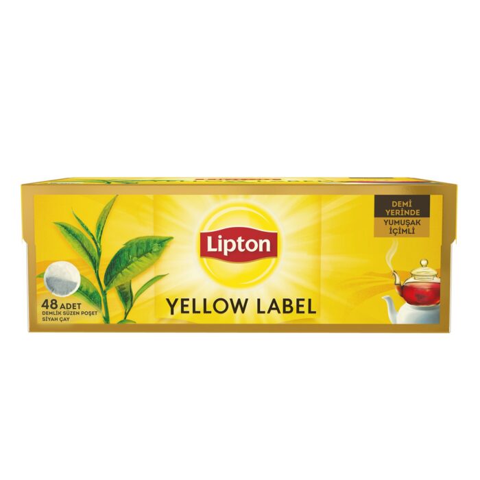 Lipton Yellow Label Demlik Poşet Çay 48 Adet - Görsel 1
