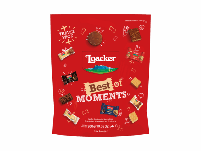 Loacker Travel Pack 300 gr - Görsel 1