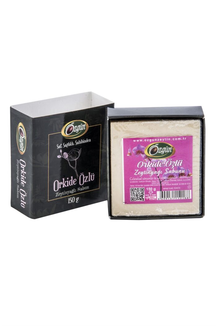 Orkide Özlü Zeytinyağlı Sabun 150 gr (Özgün) - Görsel 1