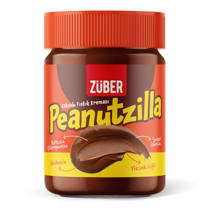 Züber Peanutzilla Kakaolu Fıstık Kreması 315 Gr - Görsel 1