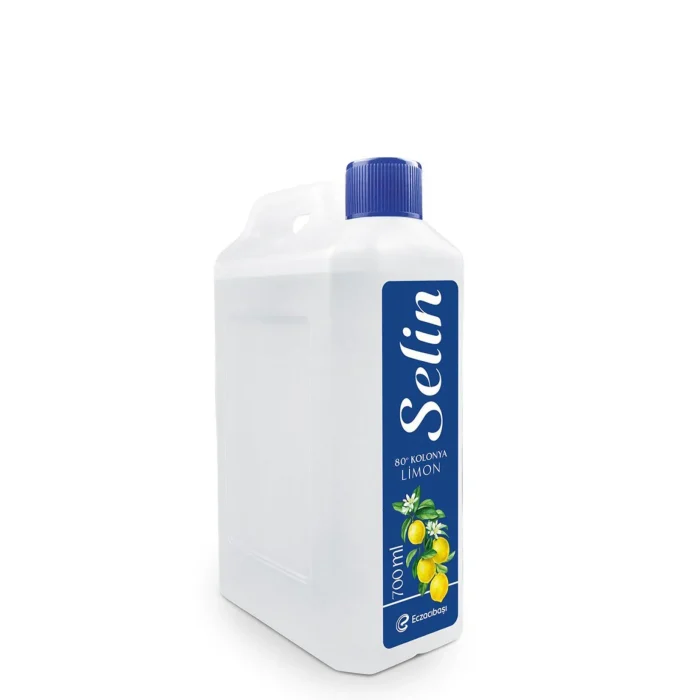 Selin Limon 700 ml Bidon Kolonya Bidon - Görsel 1