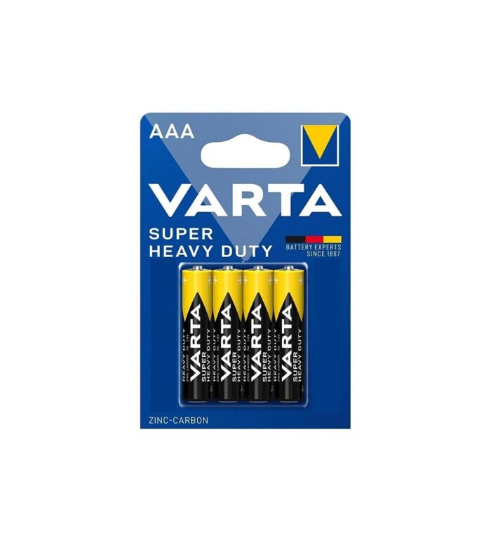 Varta Super Heavy Duty AAA 4lü - Görsel 1