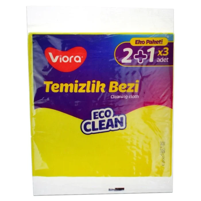 Viora Temizlik Bezi 3 lü Paket - Görsel 1
