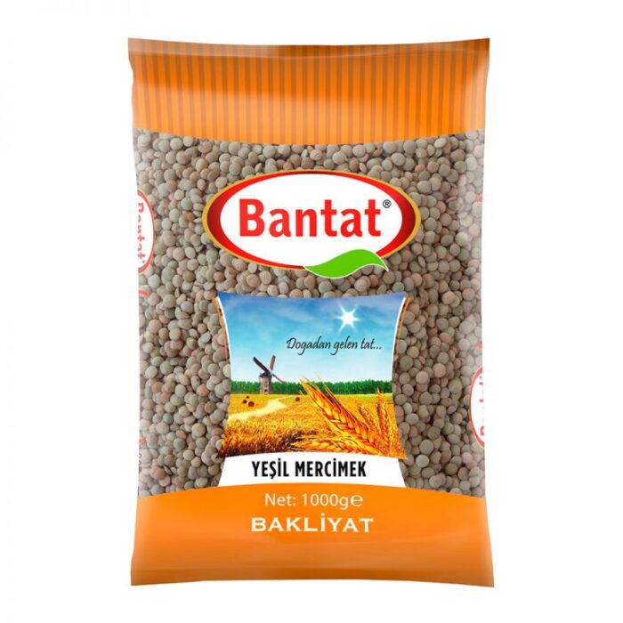 Mercimek Yeşil 1 kg - Görsel 1