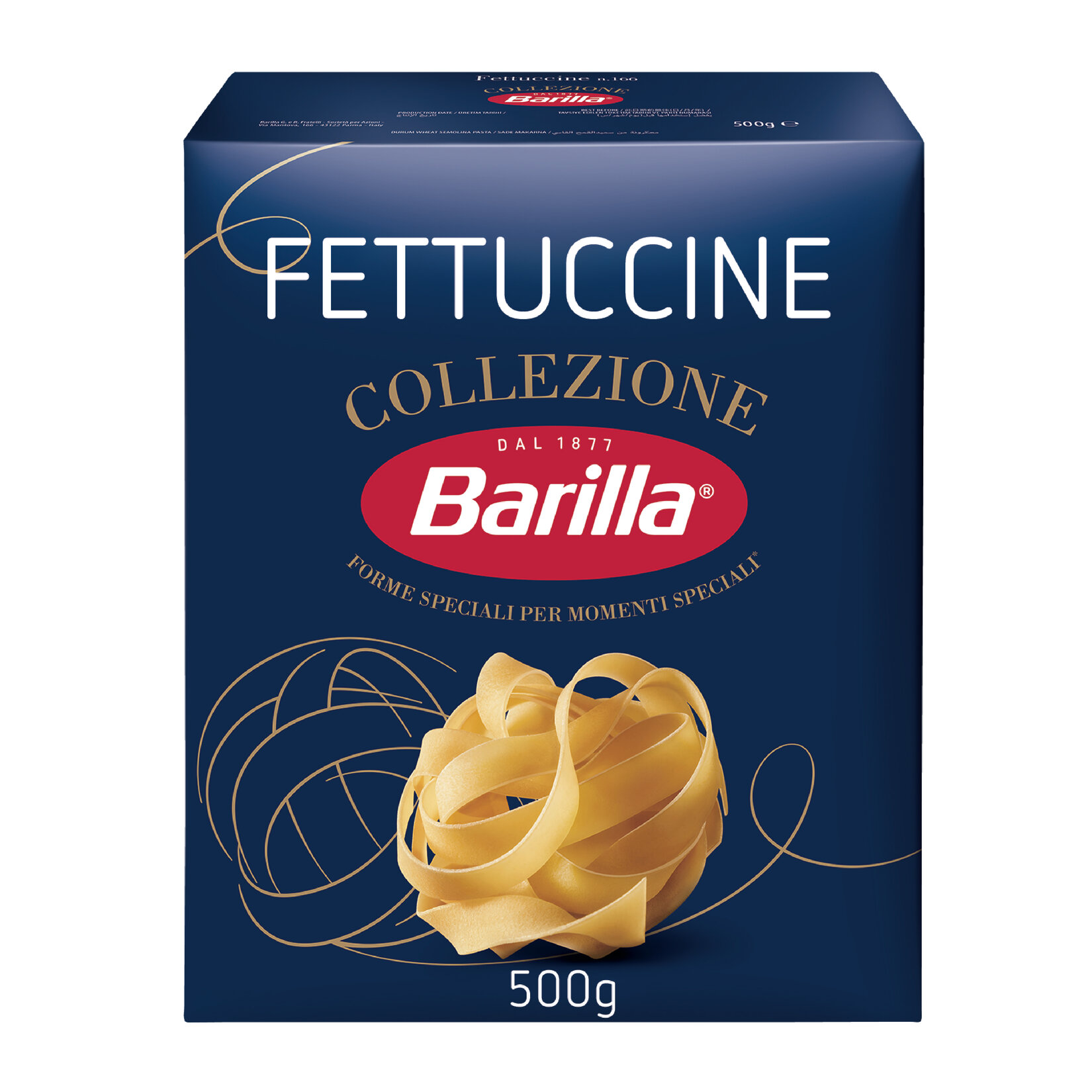 brll ftccn Barilla Makarna 500 Gr Fettuccine - Görsel 1
