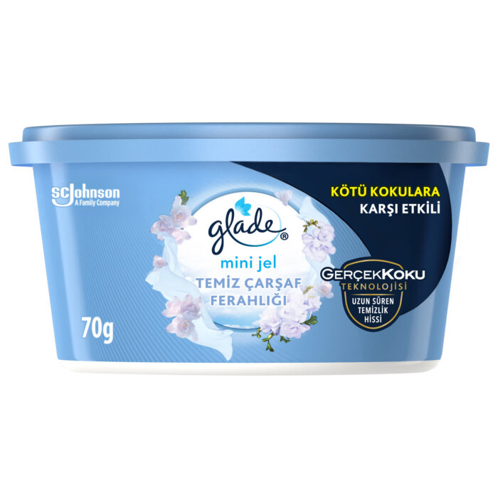 Glade Temiz Çarşaf Ferahlığı Oda Kokusu Mini Jel 70 gr - Görsel 1