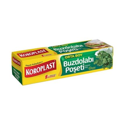 Koroplast Buzdolabı Poşeti Orta Boy 24x38 20 Adet