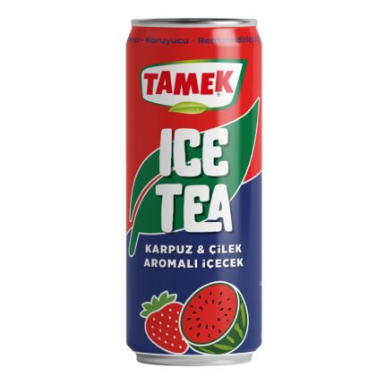 Tamek Ice Tea Karpuz ve Çilek 330 ml