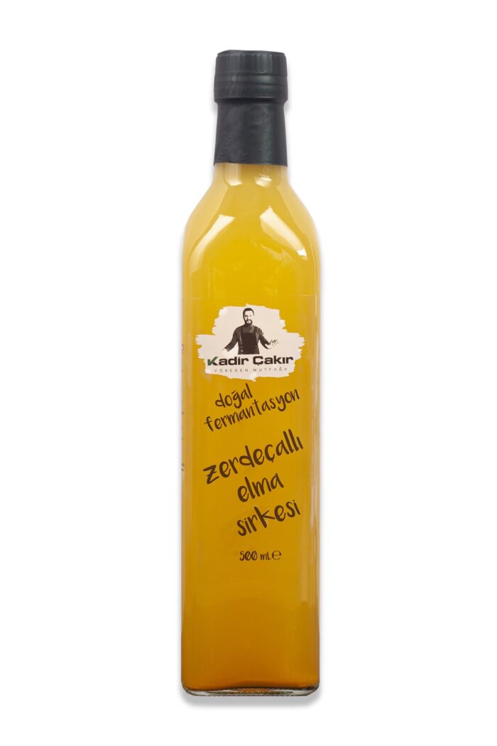 Zerdeçallı Elma Sirkesi 500 ml - Görsel 1