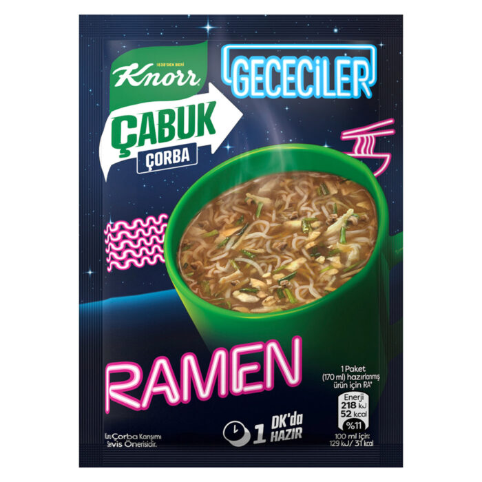 Knorr Çabuk Çorba Ramen 17 gr - Görsel 1