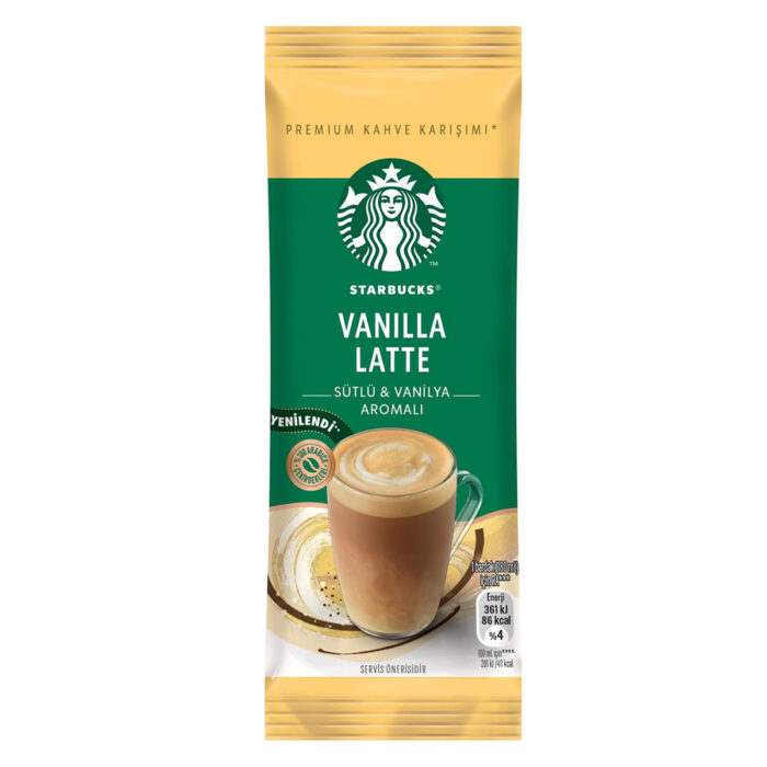 Starbucks Vanilla Latte 21,5 gr - Görsel 1
