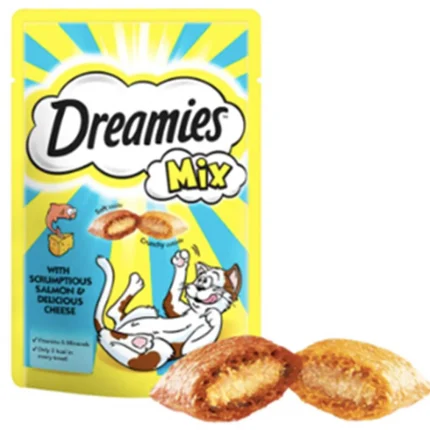 Dreamies Mix Somonlu & Peynirli Kedi Ödül Maması 60 gr