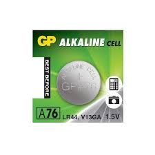 Gp Düğme Pil 1.5 Volt A76 Lr44 V13Ga Alkalin