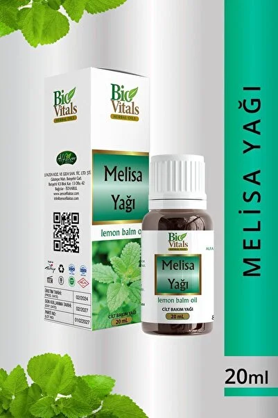 bio vitalis melisa Bio Vitals Melisa Yağı 20ml - Görsel 1