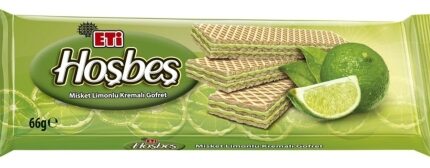 Eti Hoşbeş Misket Limonlu Kremalı Gofret 66gr