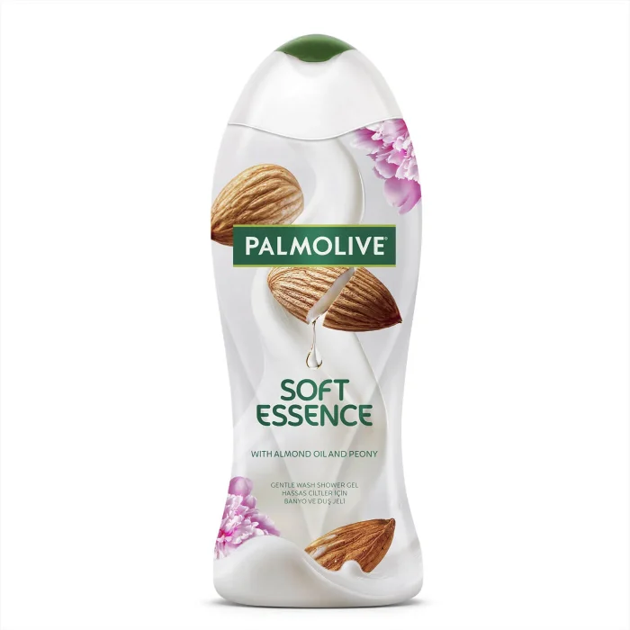 Palmolive Duş Jeli Soft Essence Almond Oil Peony 500 ml - Görsel 1