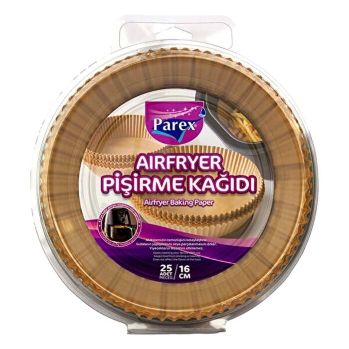 parex airfryer Parex Airfryer Pişirme Kağıdı 25 Adet - Görsel 1