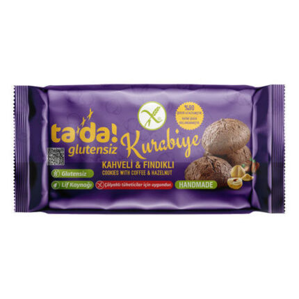 Tada Glutensiz Kahveli Fındıklı Kurabiye 75 gr
