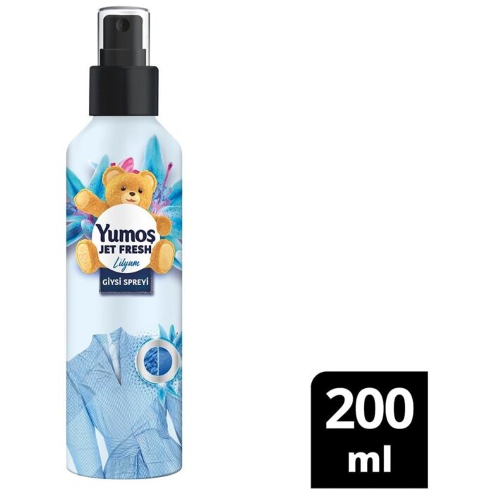 Yumoş Jet Fresh Giysi Spreyi Lilyum 200 ml - Görsel 1