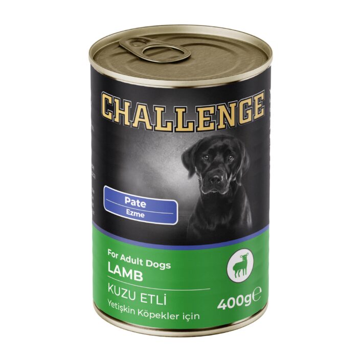 Challenge Pate Kuzu Etli Yetişkin Köpek Konservesi 400 gr - Görsel 1