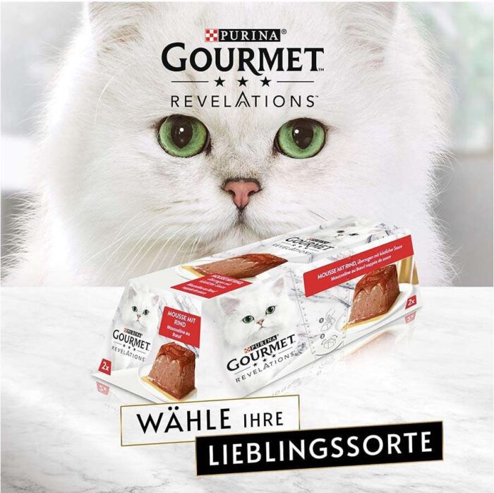 Gourmet Revelations Sığır Etli Kedi Yaş Maması 2 x 57 Gr - Görsel 2