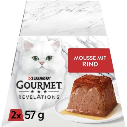 Gourmet Revelations Sığır Etli Kedi Yaş Maması 2 x 57 Gr